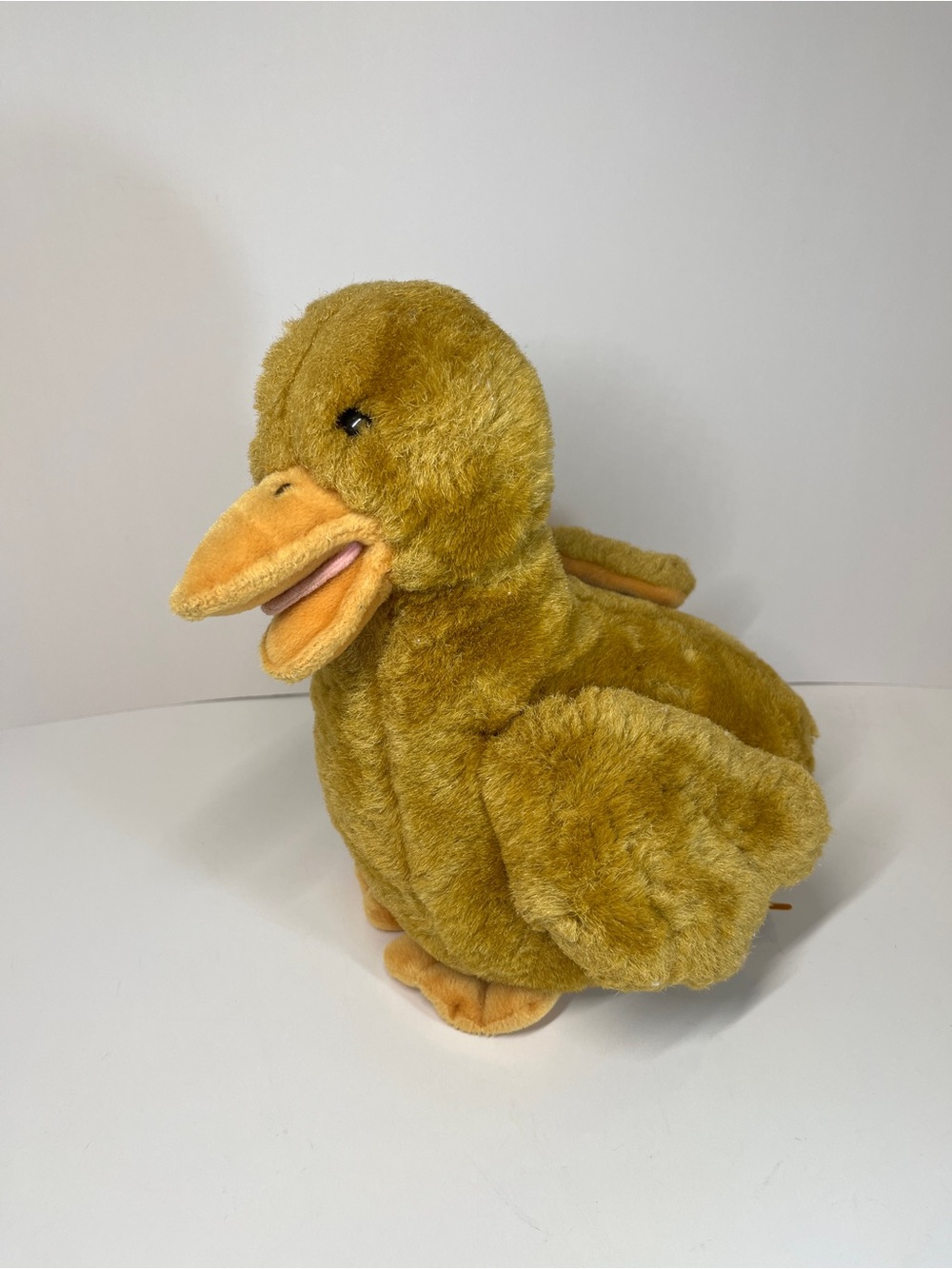 Vintage 24K Polar Puff Special Effects 1991 Duck Bird Plush Stuffed Animal HTF